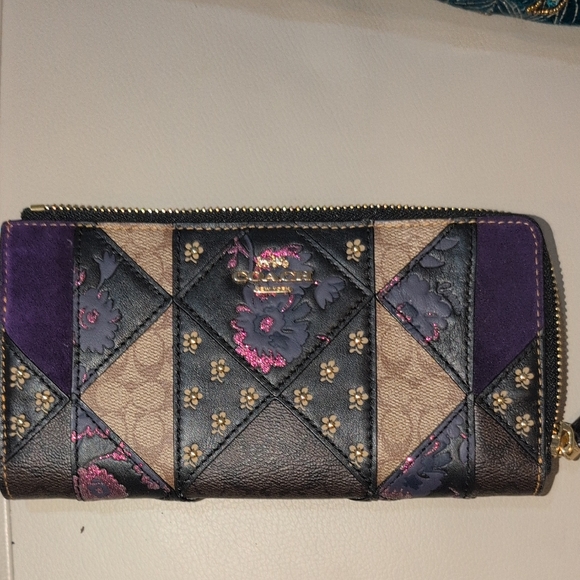 Coach Handbags - Coach Limited Edition Patchwork Long Wallet